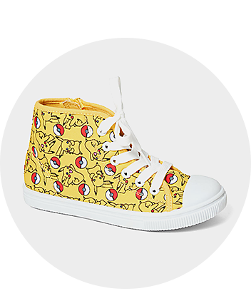 Boys Yellow Pokemon Shoes